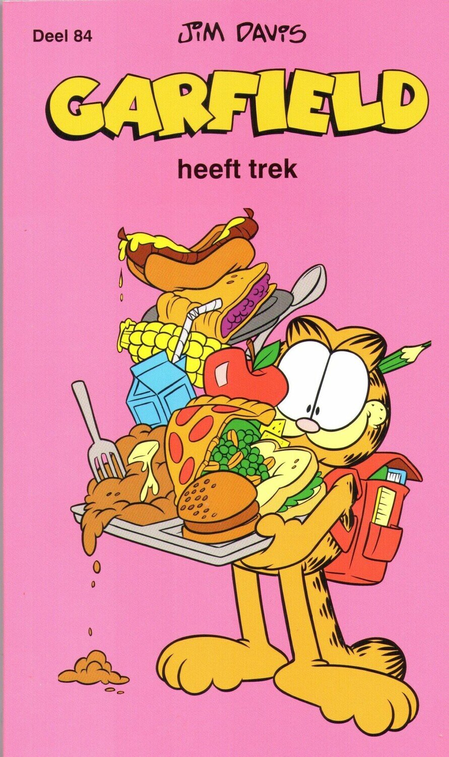Garfield, pockets gekleurd : 84. Garfield heeft trek