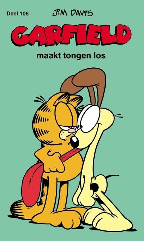 Garfield, pockets gekleurd : 106. Garfield maakt tongen los