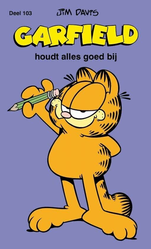 Garfield, pockets gekleurd : 103. Garfield houdt alles goed bij