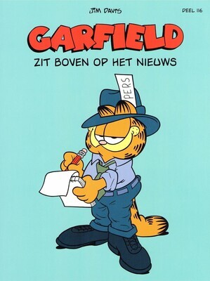 Garfield : 116. Garfield zit boven op het nieuws