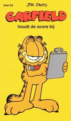 Garfield, pockets gekleurd : 82. Garfield houdt de score bij