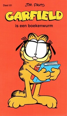 Garfield, pockets gekleurd : 81. Garfield is een boekenwurm
