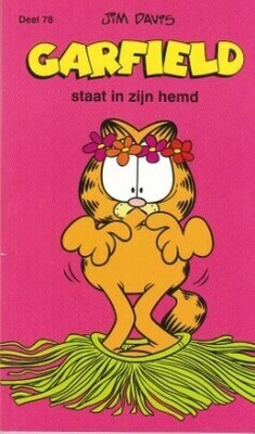 Garfield, pockets gekleurd : 78. Garfield staat in zijn hemd