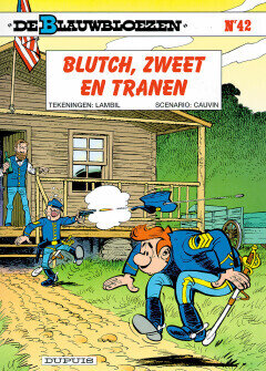 Blauwbloezen, De : 42. Blutch, zweet en tranen