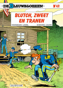 Blauwbloezen, De : 42. Blutch, zweet en tranen