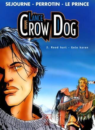 Vinci collectie : 32. Lance Crow Dog : 02. Rood hart - gele haren