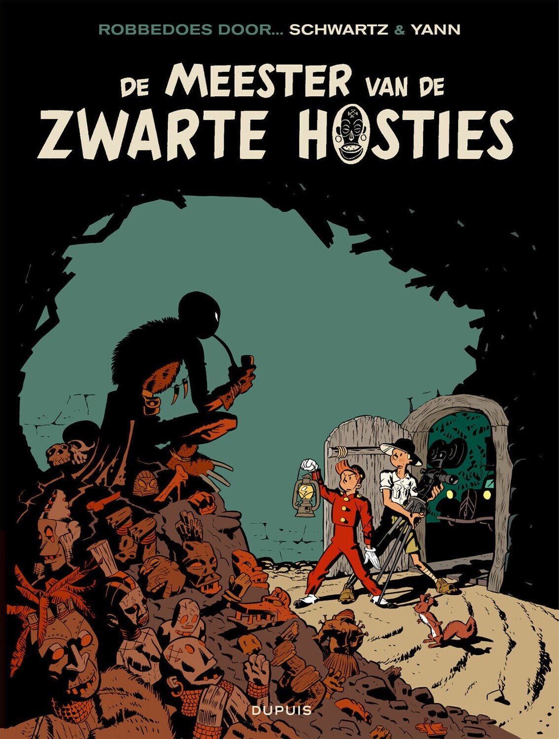 Robbedoes door... : 11. De meester van de zwarte hosties