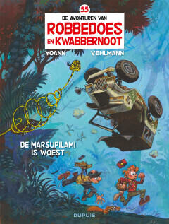 Robbedoes en Kwabbernoot : 55. De Marsupilami is woest