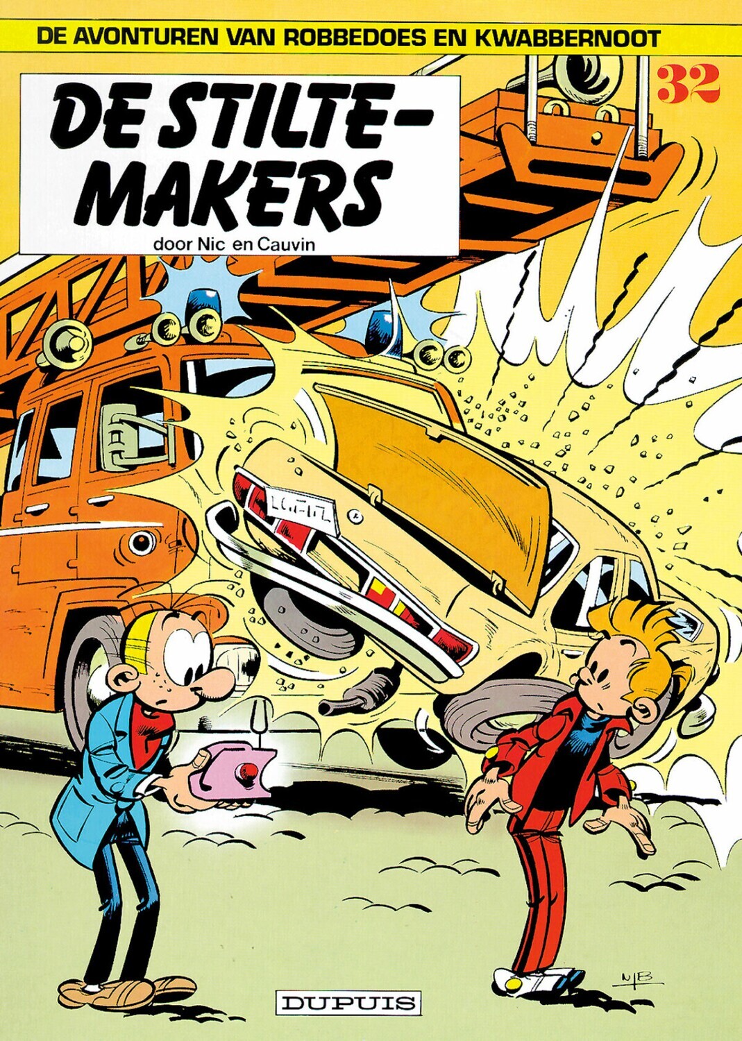 Robbedoes en Kwabbernoot : 32. De stiltemakers (H1991)