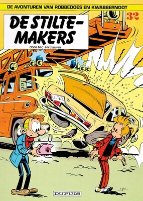 Robbedoes en Kwabbernoot : 32. De stiltemakers (H1991)