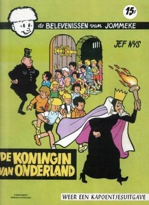 Jommeke, reclame uitgave Het Nieuwsblad : 03. De koningin van Onderland