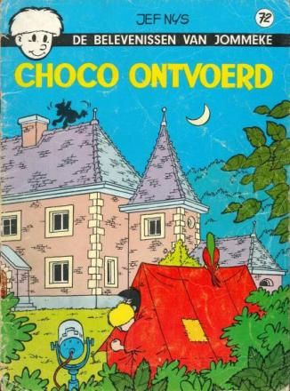 Jommeke : 72. Choco ontvoerd - ongekleurd
