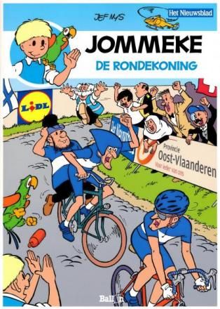 Jommeke, Reclame uitgaven Het Nieuwsblad : De rondekoning
