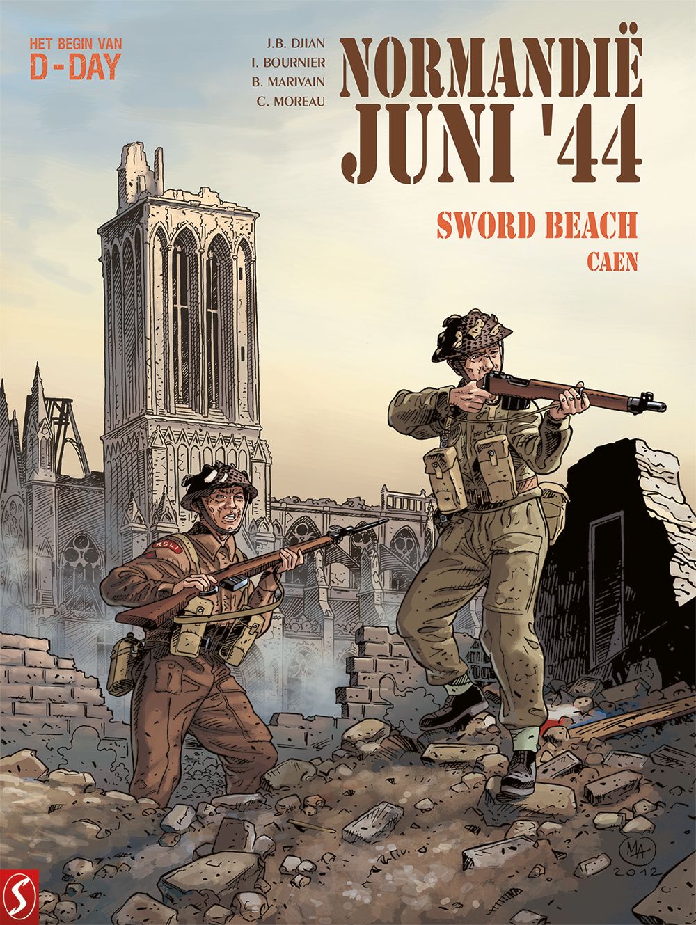 Normandië juni &#39;44 : 04. Sword Beach: Caen