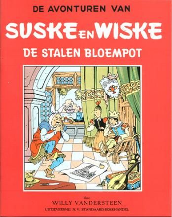 Suske en Wiske, reclameuitgave Het Nieuwsblad : 11. De stalen bloempot