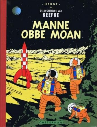 Kuifje : Hc14. Manne obbe moan (Dialect Hasselt)