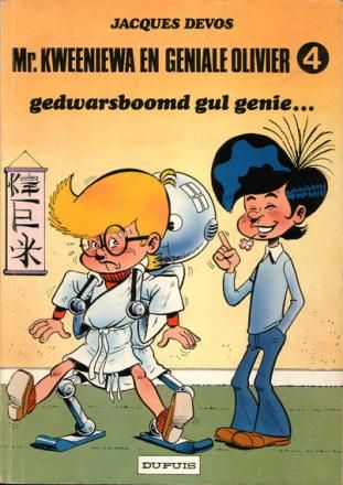 Mr. Kweeniewa en Geniale Olivier : 04. Gedwarsboomd gul genie... (H1983)