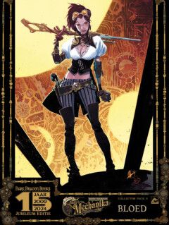 Lady Mechanika collectorspack : Bloed deel 1&amp;2 + cover illustratie album