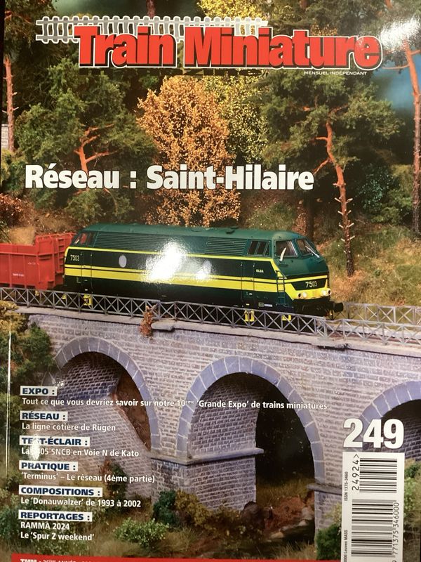 TRAIN MINIATURE MAGAZINE  #249