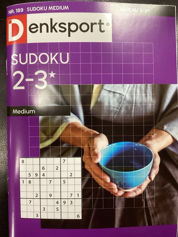 DS SUDOKU MEDIUM  #189