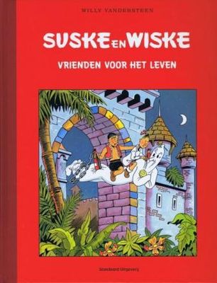 Suske en Wiske, Trilogieën luxe groot formaat : Hc05. Vrienden voor het leven MET emaille plaat.