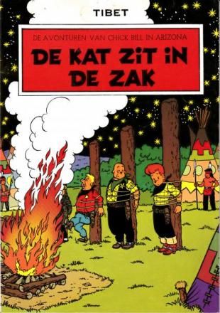 Chick Bill, Panda uitgaven : 02. De kat zit in de zak