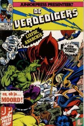 Verdedigers, De [Marvel] : 21. Liefde, anarchie en, oh ja... moord! (1982)