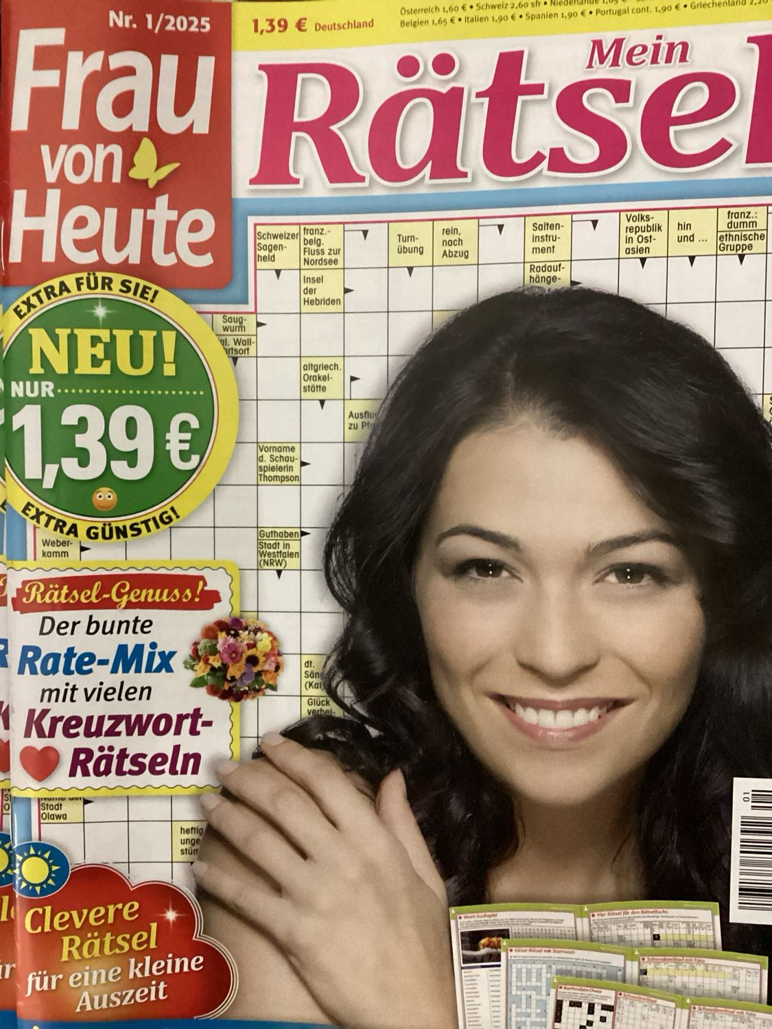 FRAU VON HEUTE RATSEL #25004