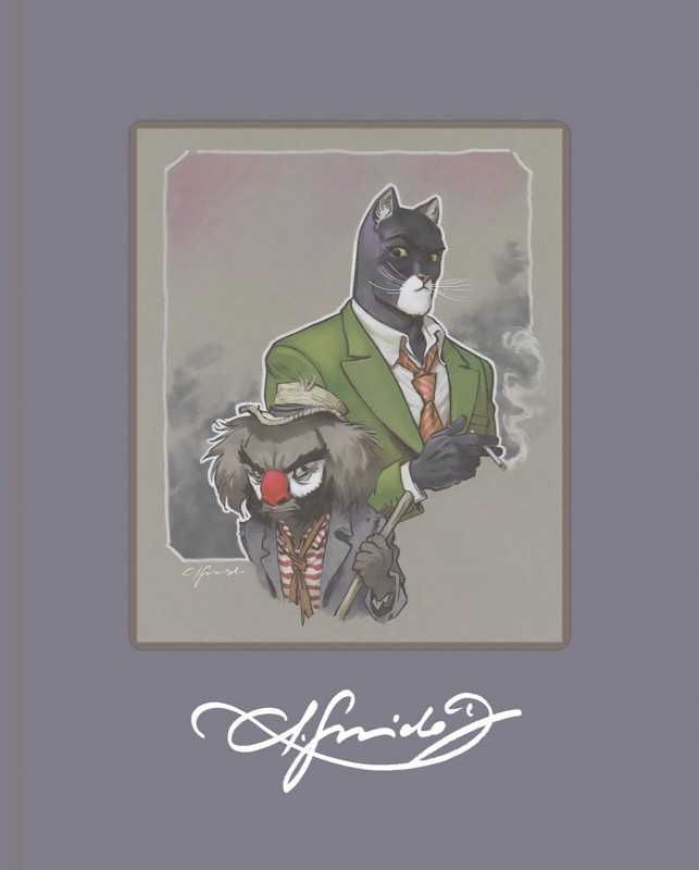 Artbook Blacksad - Juanjo Guarnido confidential drawings