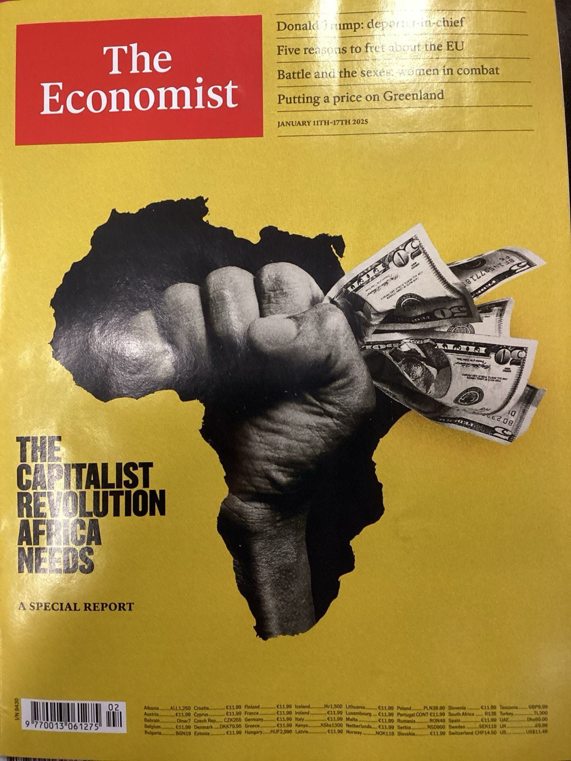 ECONOMIST  #25002