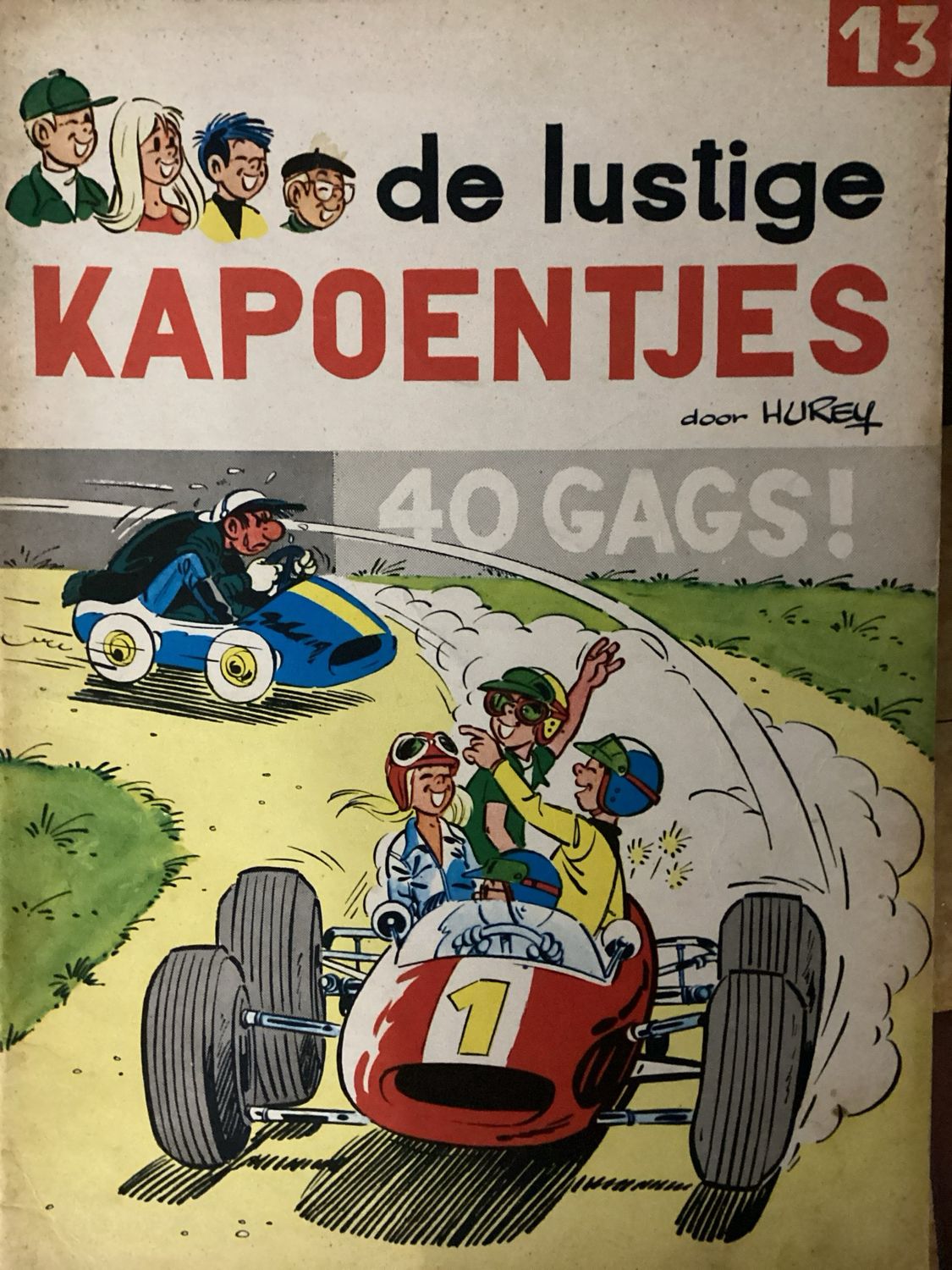 Lustige Kapoentjes, De - Het Volk uitgaven - 1e reeks : 13. De lustige kapoentjes 13