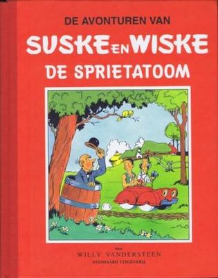 Suske en Wiske, Klassiek - Rode reeks : Hc03. De sprietatoom