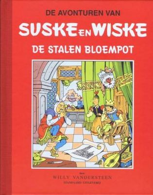 Suske en Wiske, Klassiek - Rode reeks : Hc15. De stalen bloempot
