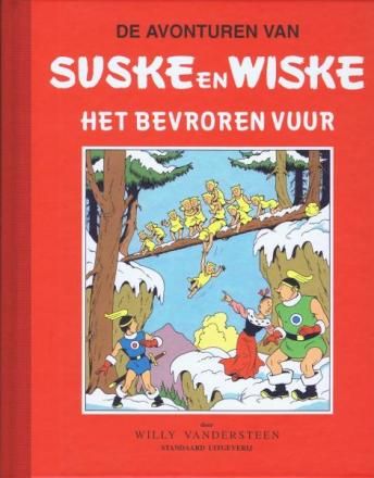 Suske en Wiske, Klassiek - Rode reeks : Hc19. Het bevroren vuur