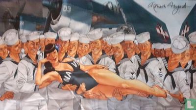 Strandlaken NAVY GIRL - GRATIS bij vermeld pakket
