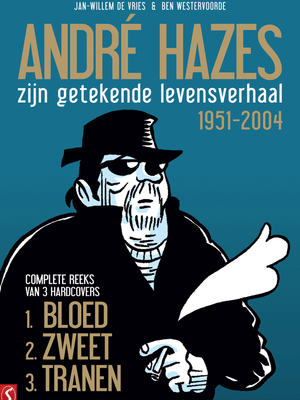 André Hazes : André Hazes, de stripbiografie: Boek 01 tm 03 COMPLETE REEKS. Met gratis STRANDLAKEN (zolang de voorraad strekt)