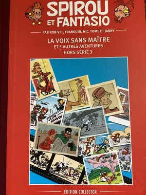 Spirou et Fantasio : Hc58. La voix sans maitre et 5 autre aventures
