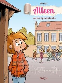 Alleen op de speelplaats