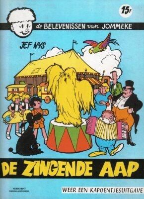 Jommeke, reclame uitgave Het Nieuwsblad : 02. De zingende aap
