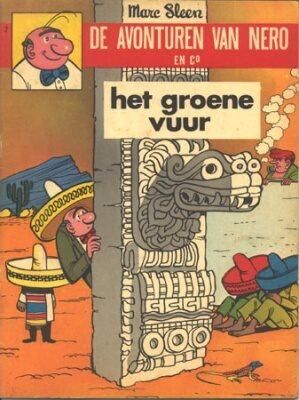 Nero, Standaard uitgaven ongekleurd : 02. Het groene vuur (1e dr-1966)
