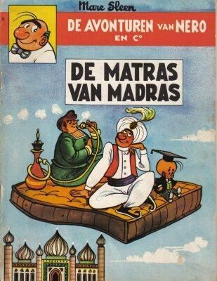 Nero, Standaard uitgaven ongekleurd : 08. De matras van Madras (1e dr-1967)