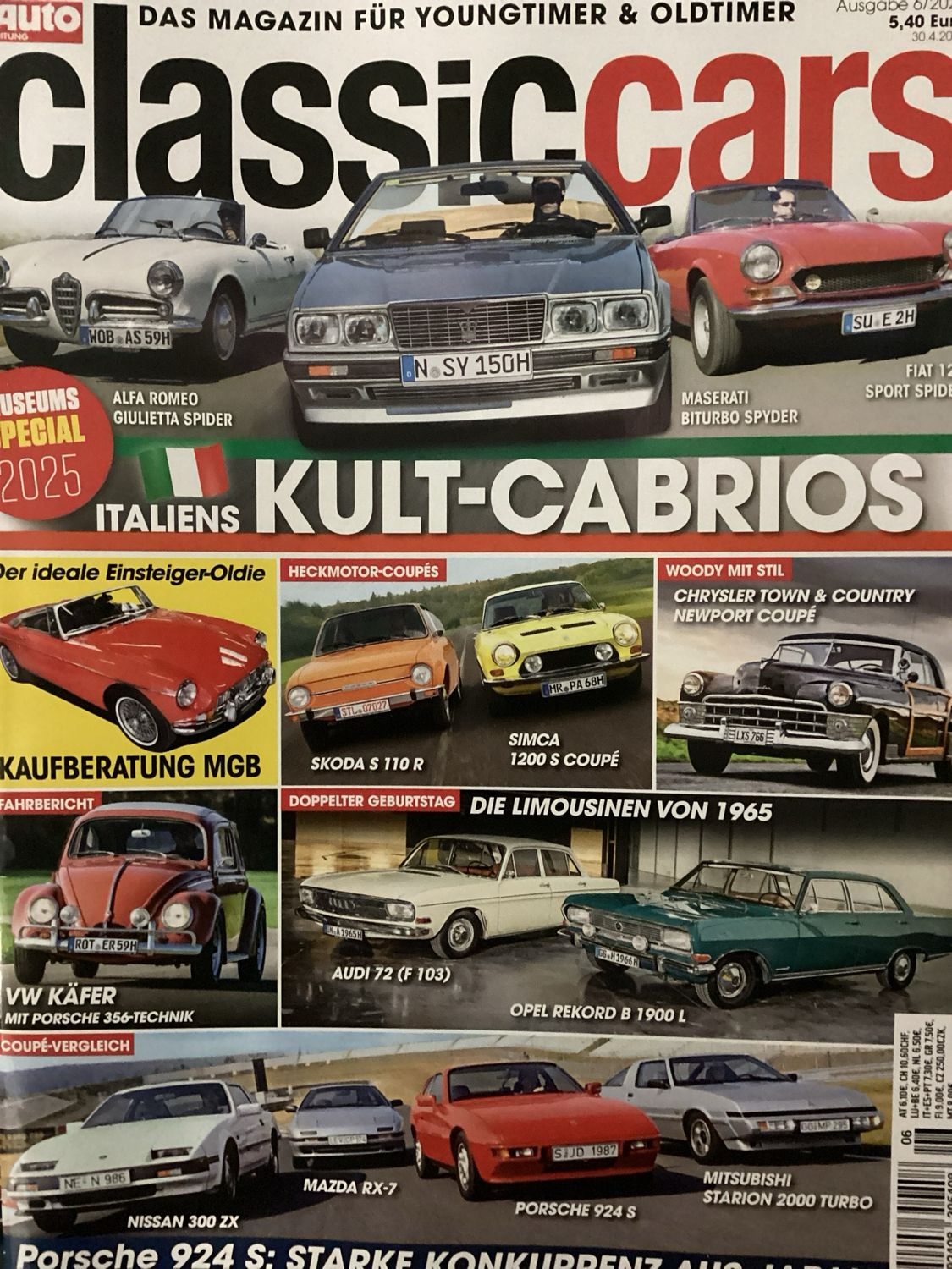 AUTO ZEITUNG CLASSIC CARS #25007