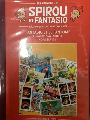 Spirou et Fantasio : Hc59. Fantasio et le fantome et 4 autre aventures