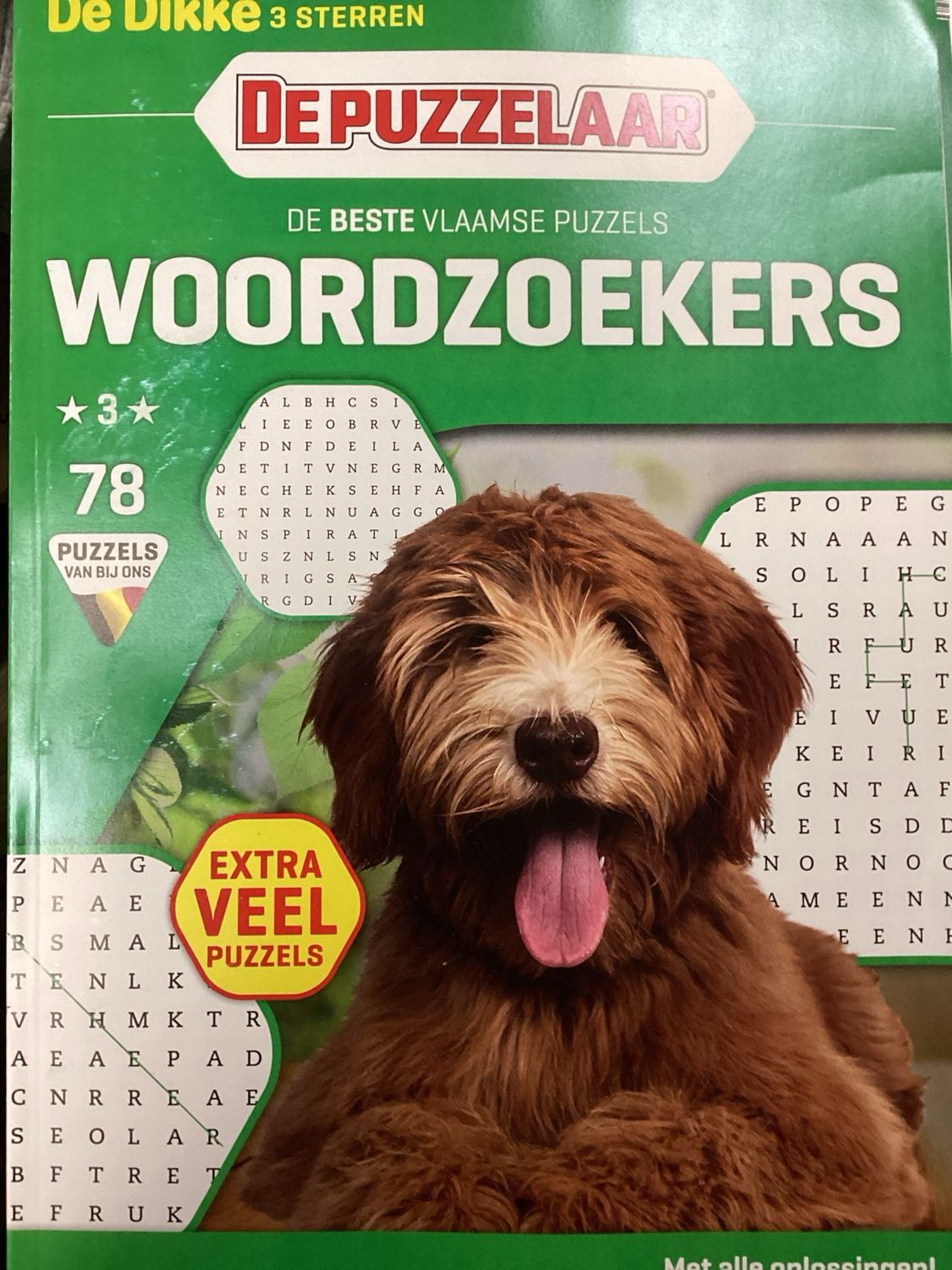 PUZ WOORDZOEKER 3* DE DIK #78