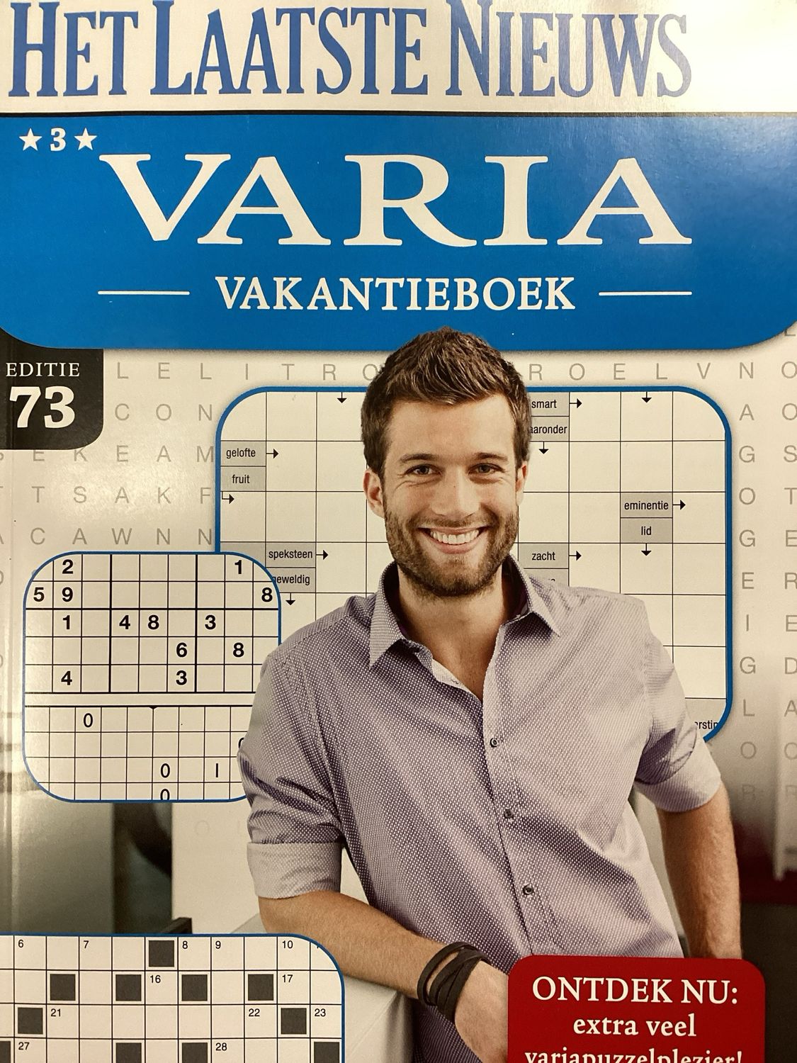 HLN VARIA 3* VAKANTIEBOEK #73