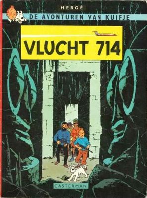 Kuifje : 21. Vlucht 714 (H1974)