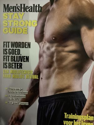 MENS HEALTH SP STAY STRON #1/25