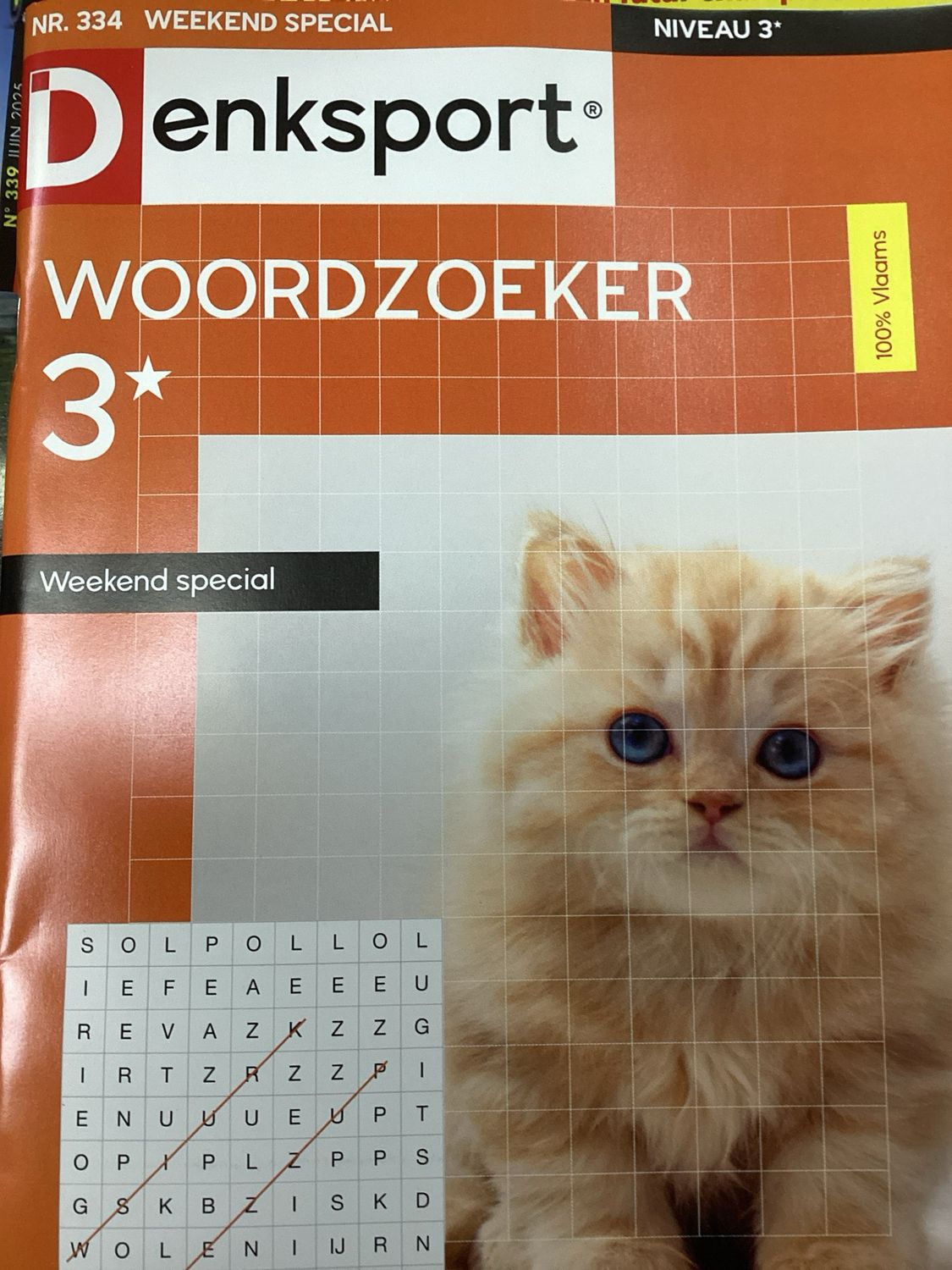 DS WOORDZOEKER WEEK. SPEC #334