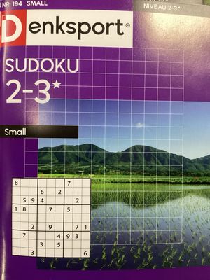 DS SUDOKU SMALL #194