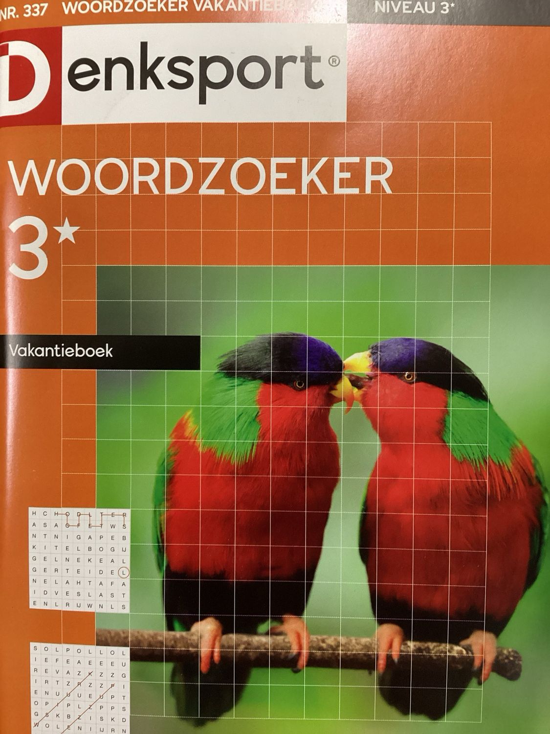 DS WOORDZOEKER VAKANTIEBO #337